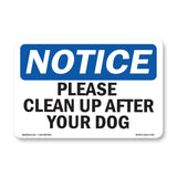Please Clean Up After Your Dog