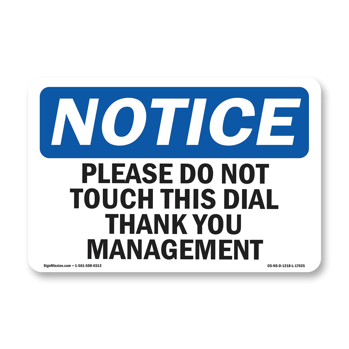 Please Do Not Touch This Dial