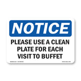 Please Use Clean Plate For Each