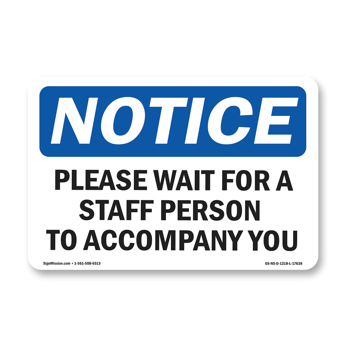 Please Wait For A Staff Person