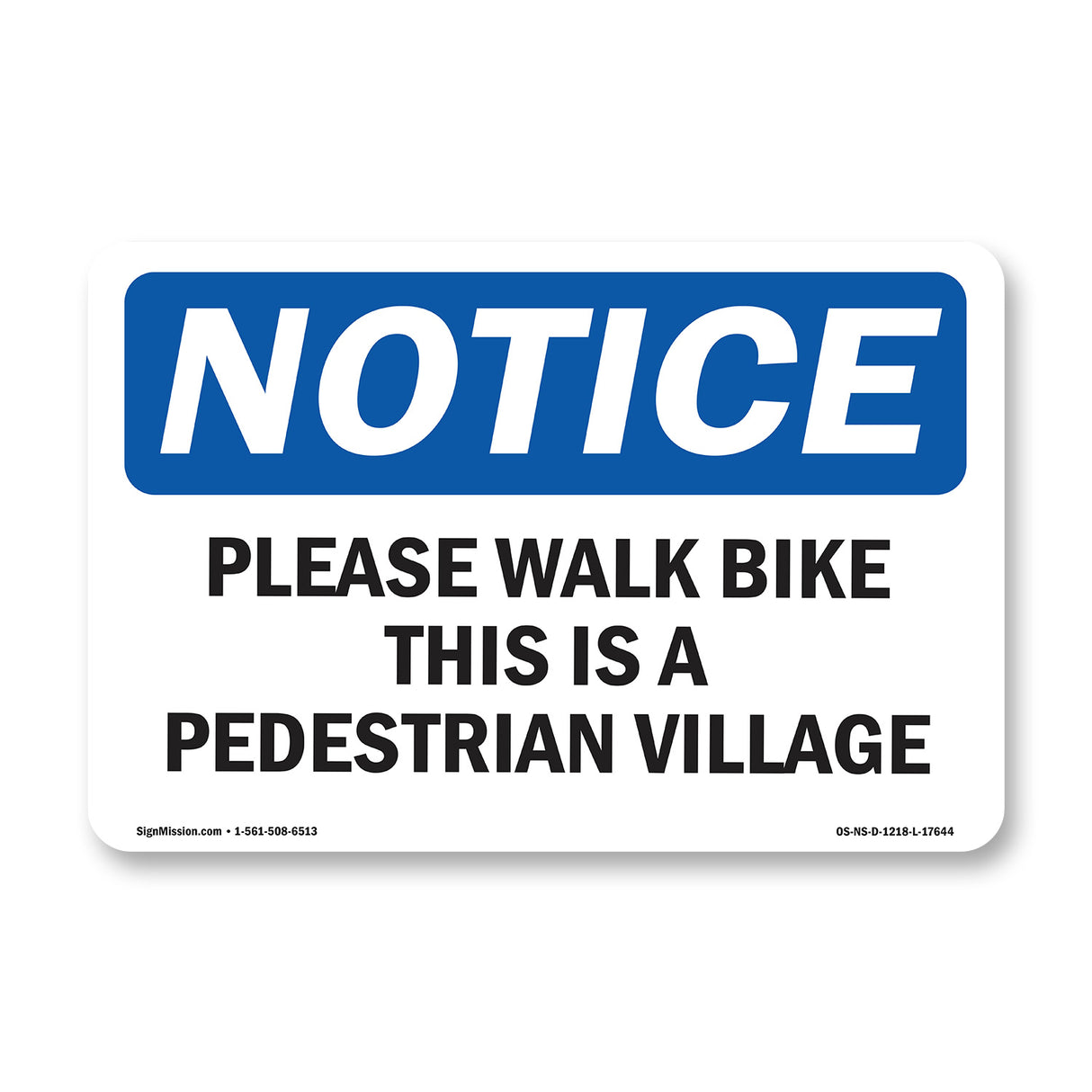 Please Walk Bike This Is A Pedestrian