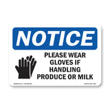 Please Wear Gloves If Handling