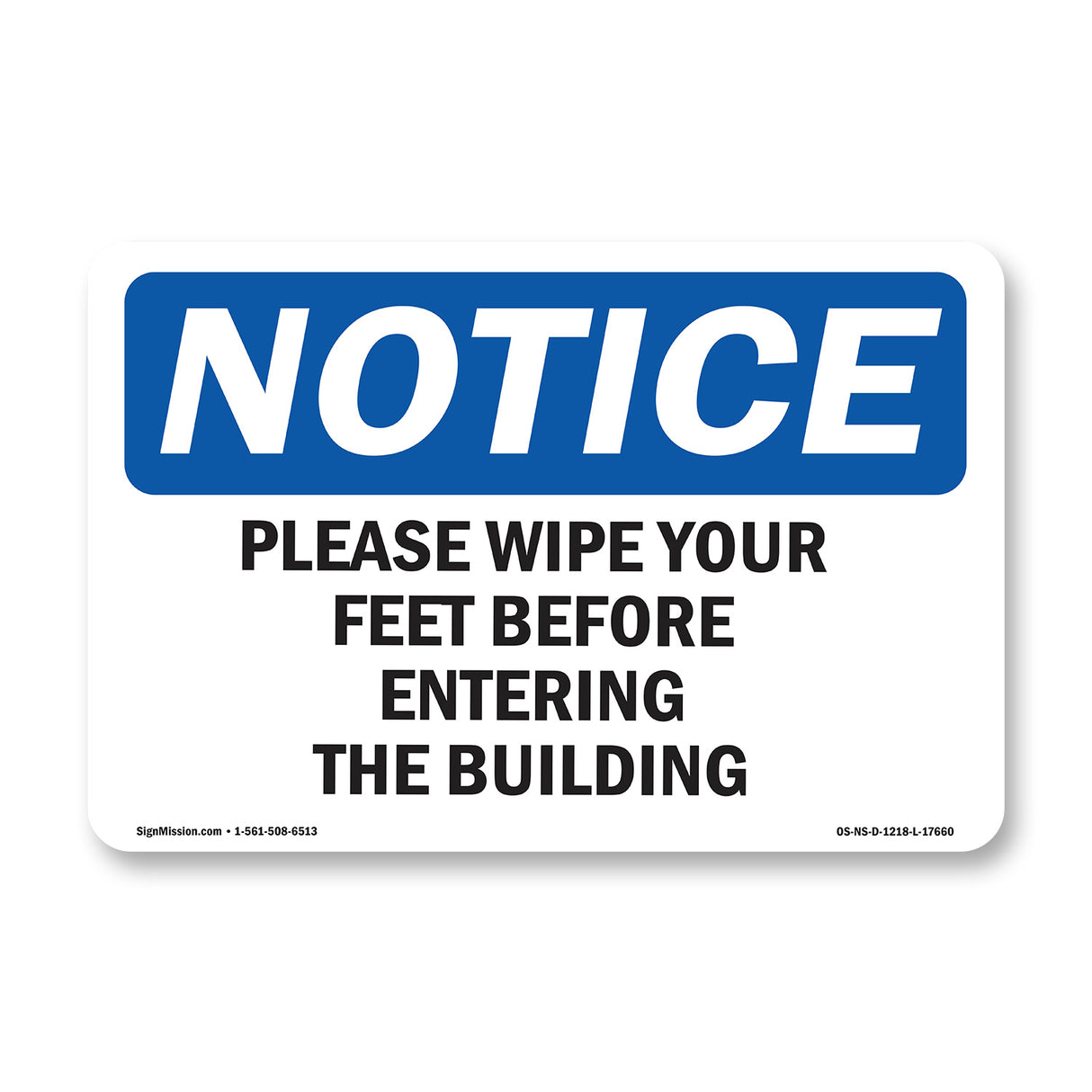 Please Wipe Your Feet Before Entering