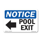 Pool Exit [Left Arrow]