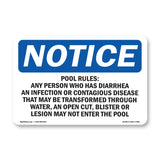 Pool Rules Any Person Who Has