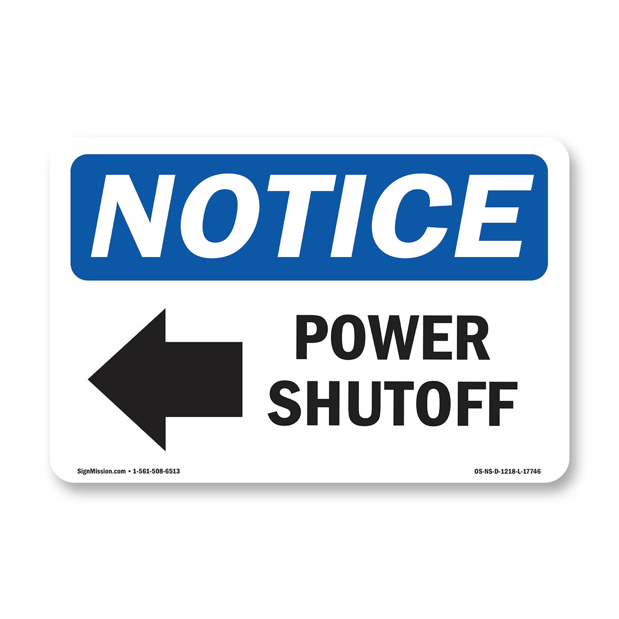 Power Shutoff [Left Arrow]
