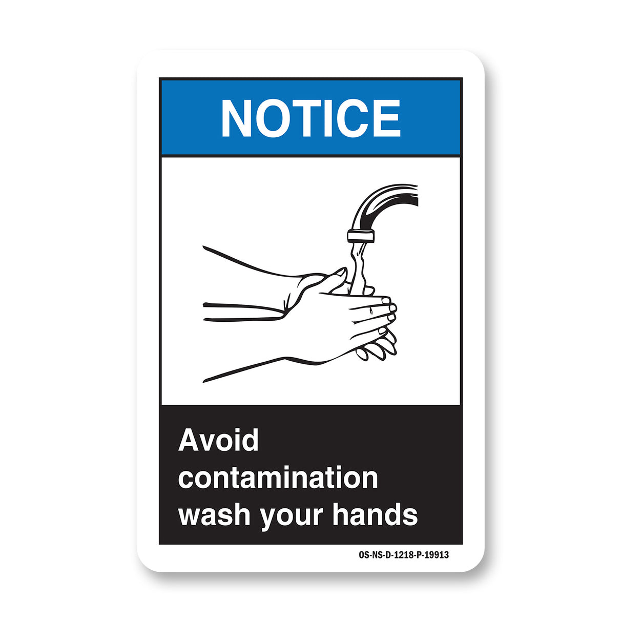 Avoid Contamination Wash Your Hands