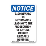 $100 Reward For Information Leading