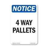 4 Way Pallets
