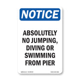 Absolutely No Jumping, Diving Or Swimming