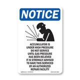 Accumulator Is Under High Pressure