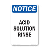 Acid Solution Rinse
