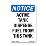 Active Tank Dispense Fuel From Tank