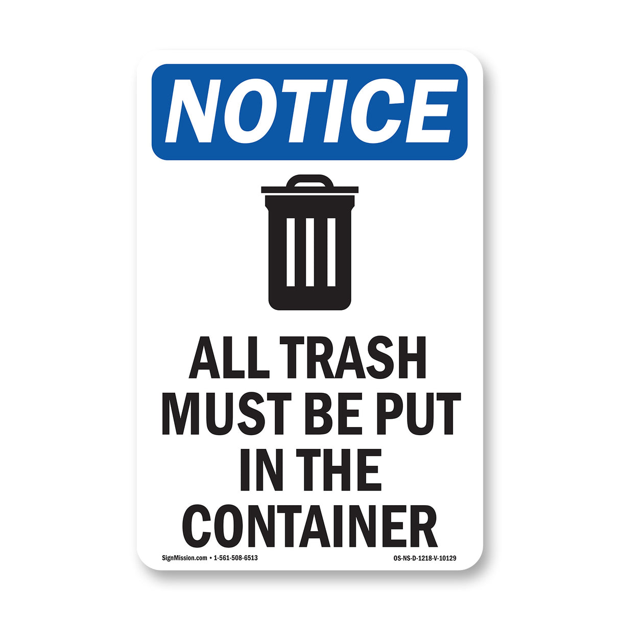 All Trash Must Be