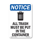 All Trash Must Be