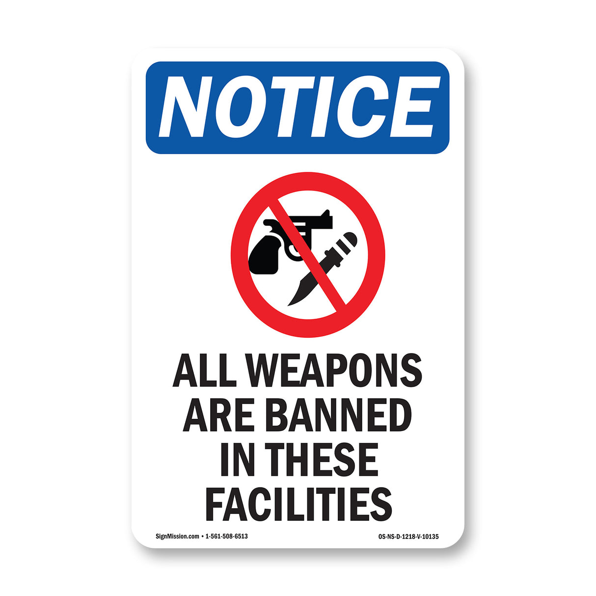 All Weapons Are Banned