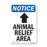 Animal Relief Area [Up Arrow]