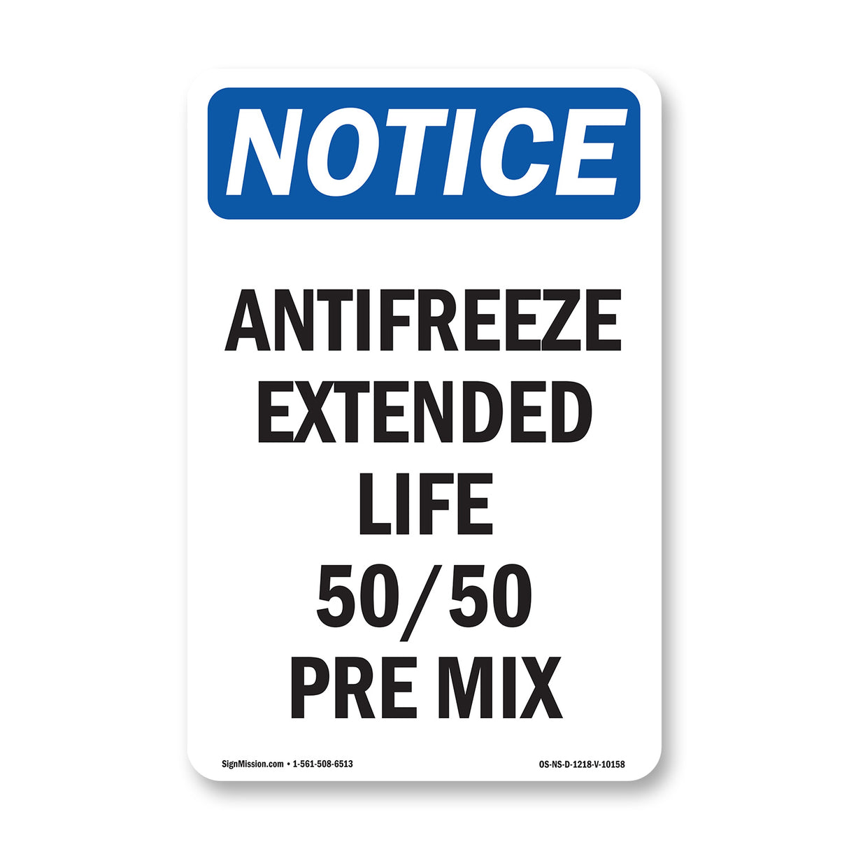 Antifreeze Extended Life 50 50 Pre Mix