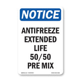 Antifreeze Extended Life 50 50 Pre Mix