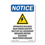 Apparatus Building Main Power