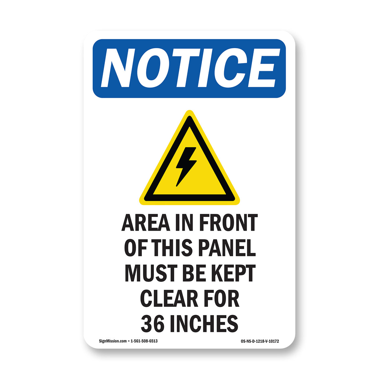 Area In Front Of This Panel