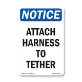 Attach Harness To Tether