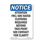 Attention Frc Arc Rated Clothing Required