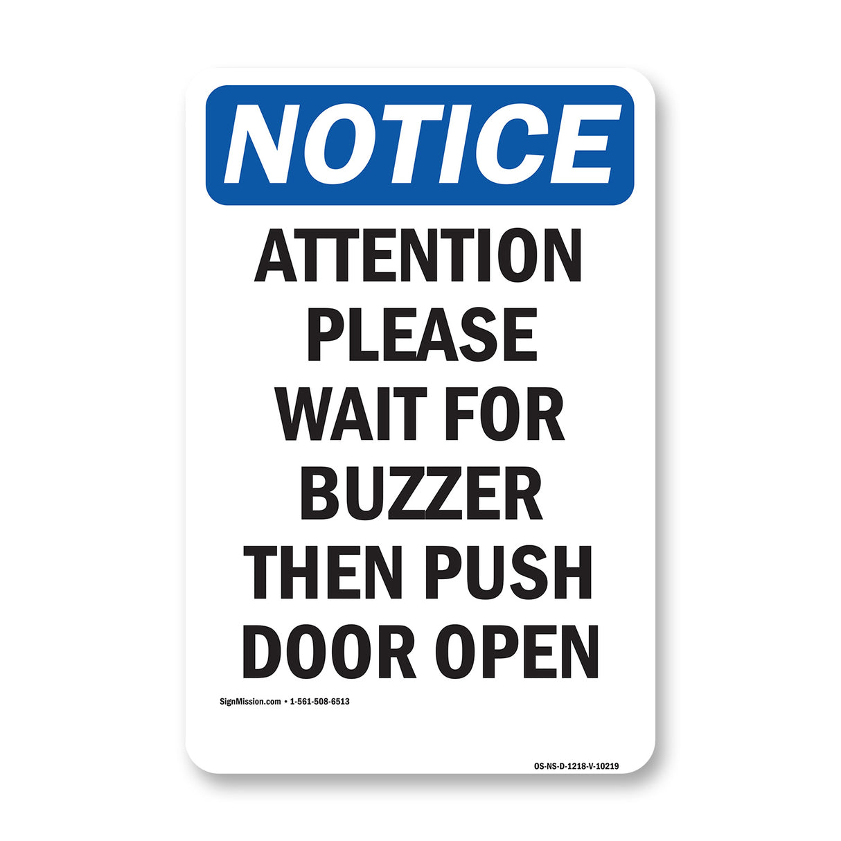 Attention Please Wait For Buzzer