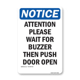 Attention Please Wait For Buzzer