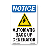Automatic Back Up Generator