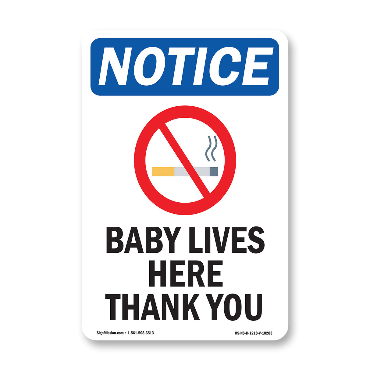 Baby Lives Here Thank You