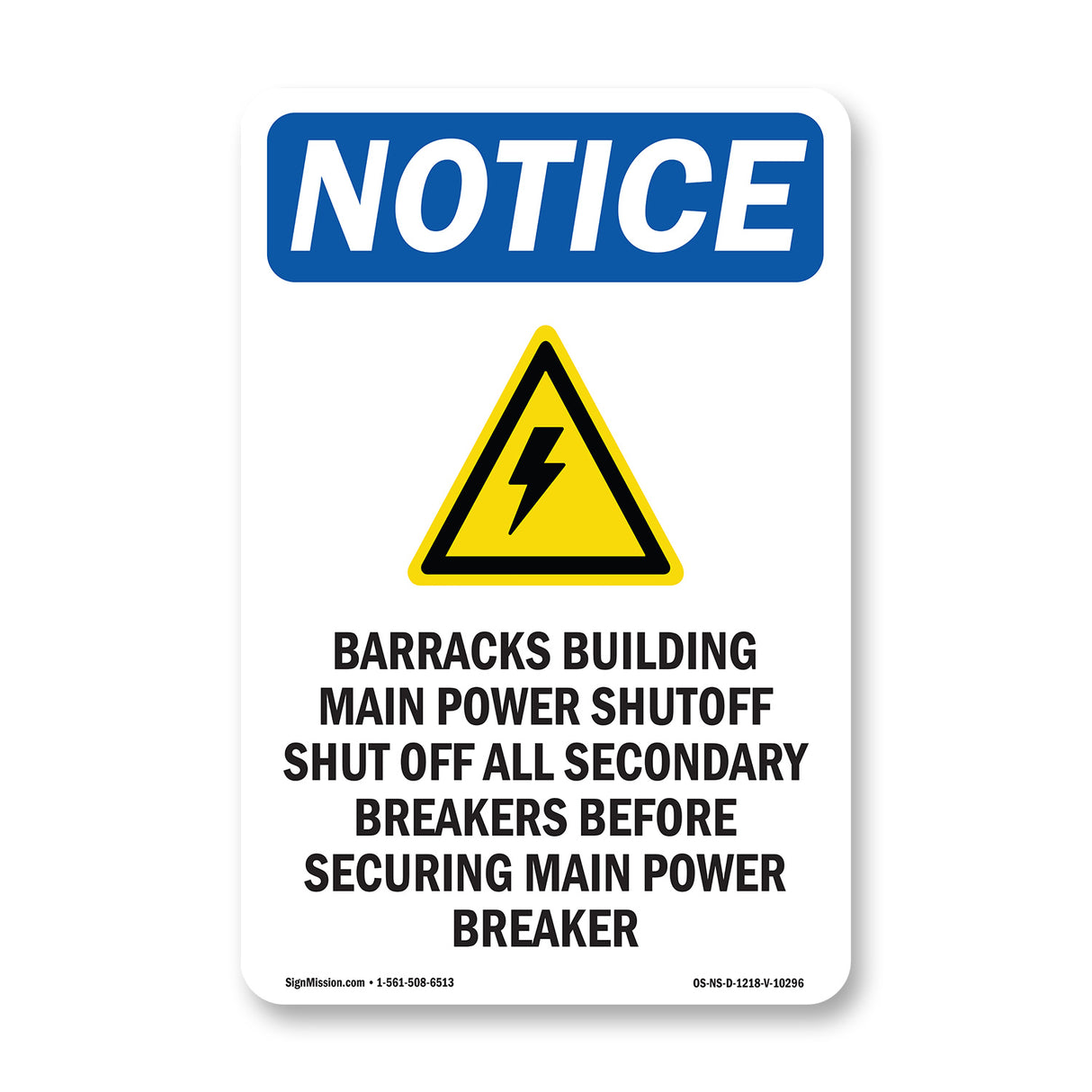 Barracks Building Main Power