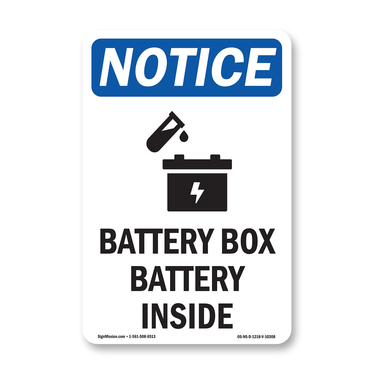 Battery Box Battery Inside