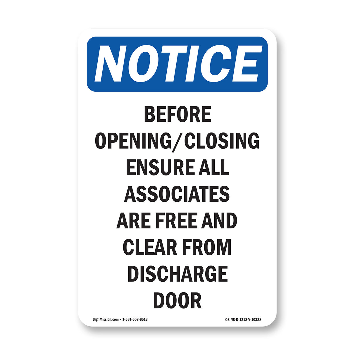 Before Opening Closing Ensure All Associates