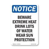 Beware Extreme Heat Drink Lots Of Water