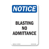 Blasting No Admittance