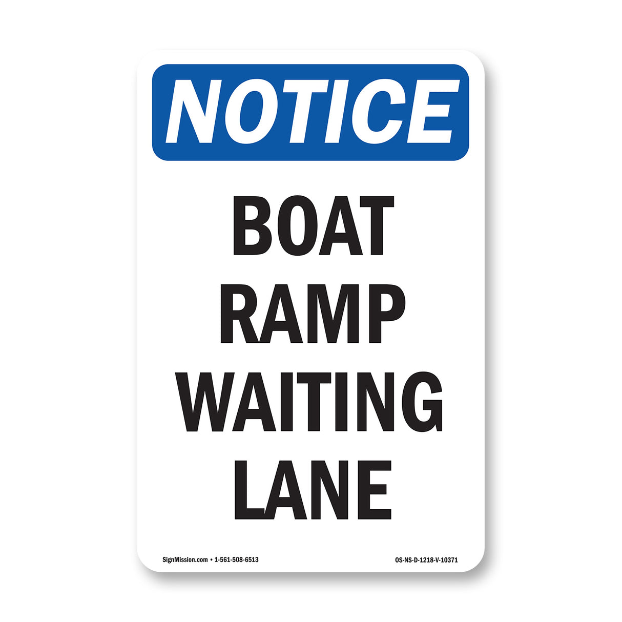 Boat Ramp Waiting Lane