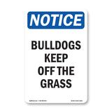 Bulldogs Keep Off The Grass