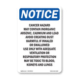 Cancer Hazard May Contain Inorganic Arsenic,