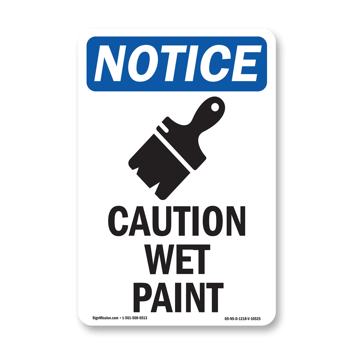 Caution Wet Paint