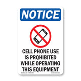 Cell Phone Use Is Prohibited
