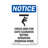 Check Area For Safe Clearance