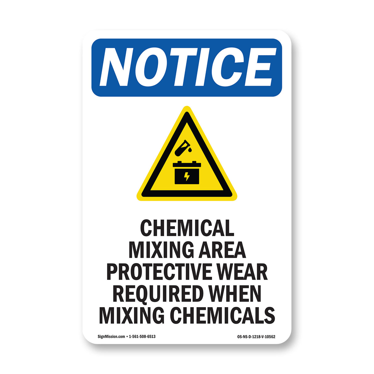 Chemical Mixing Area Protective