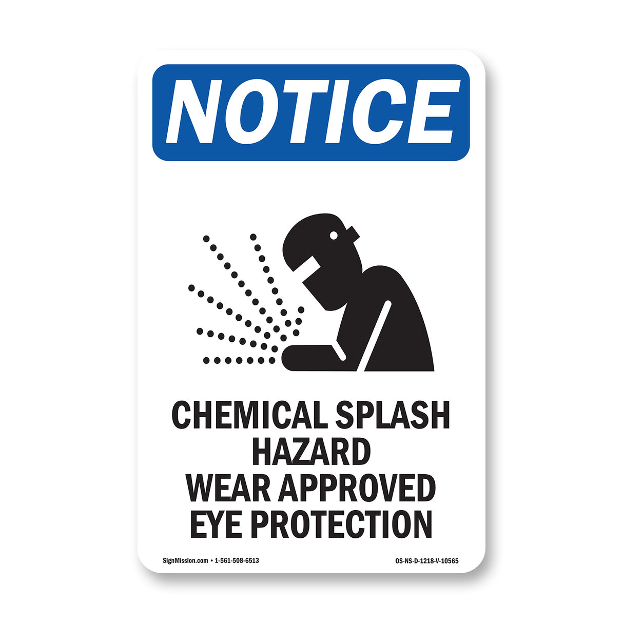 Chemical Splash Hazard