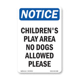 Children'S Play Area No Dogs Allowed Please