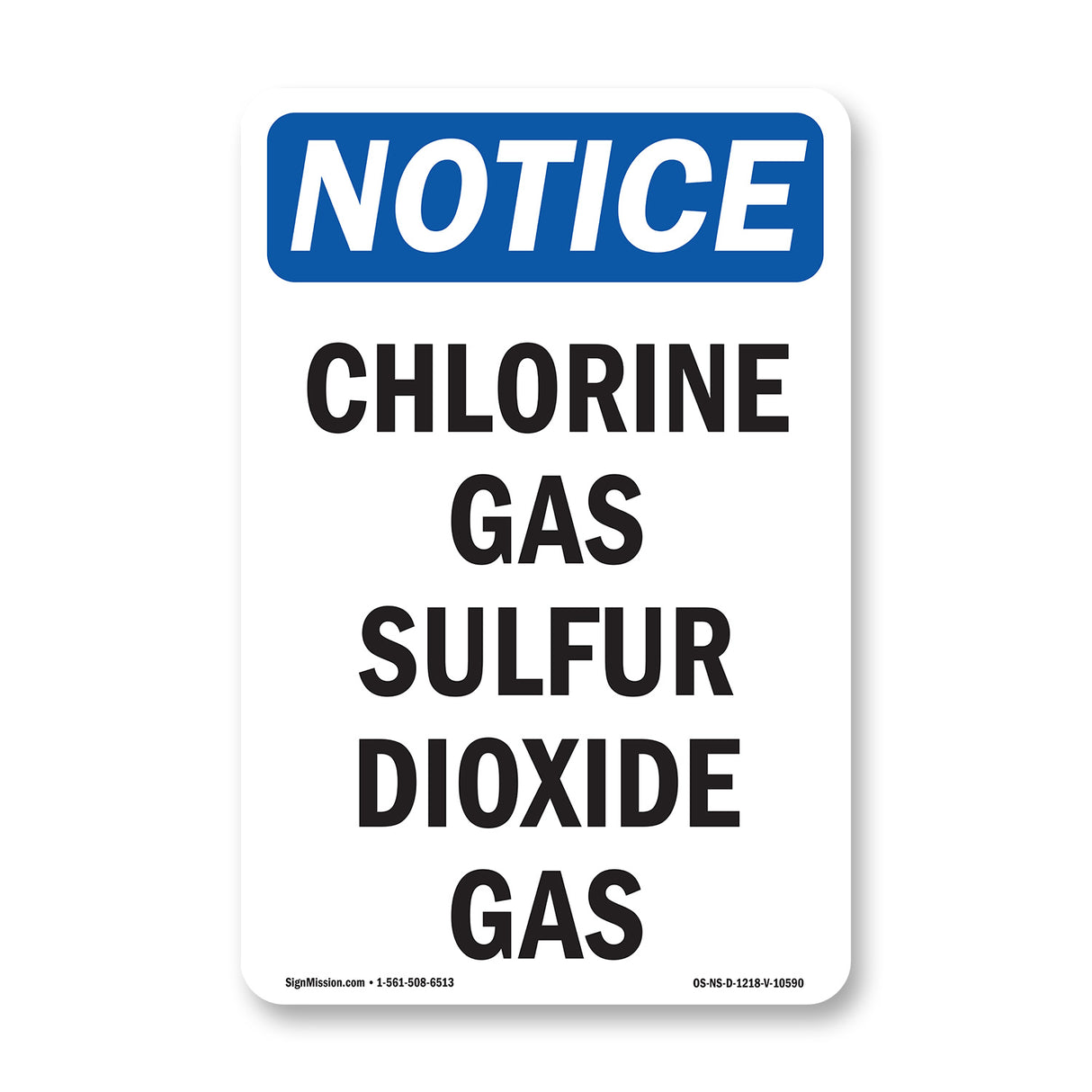 Chlorine Gas Sulfur Dioxide Gas