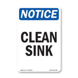 Clean Sink