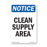 Clean Supply Area