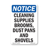 Cleaning Supplies Brooms, Dust Pans And Shovels
