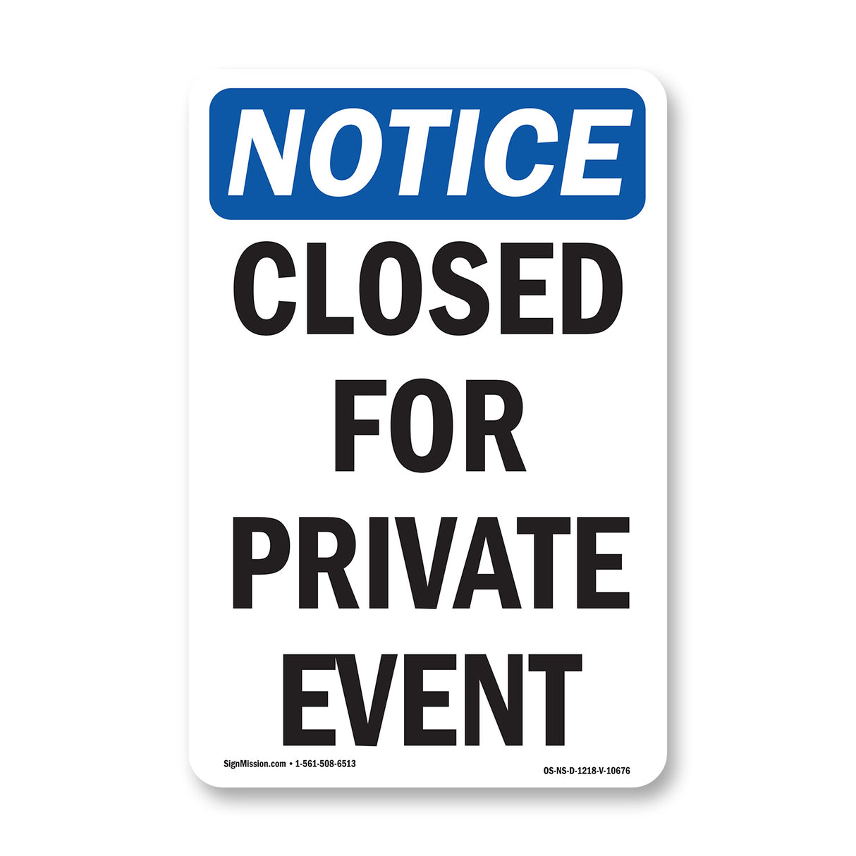 Closed For Private Event